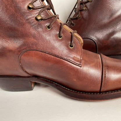 Vintage Dan Post Victorian Lace Up Boots | Spanish Collection | Women’s 8 M