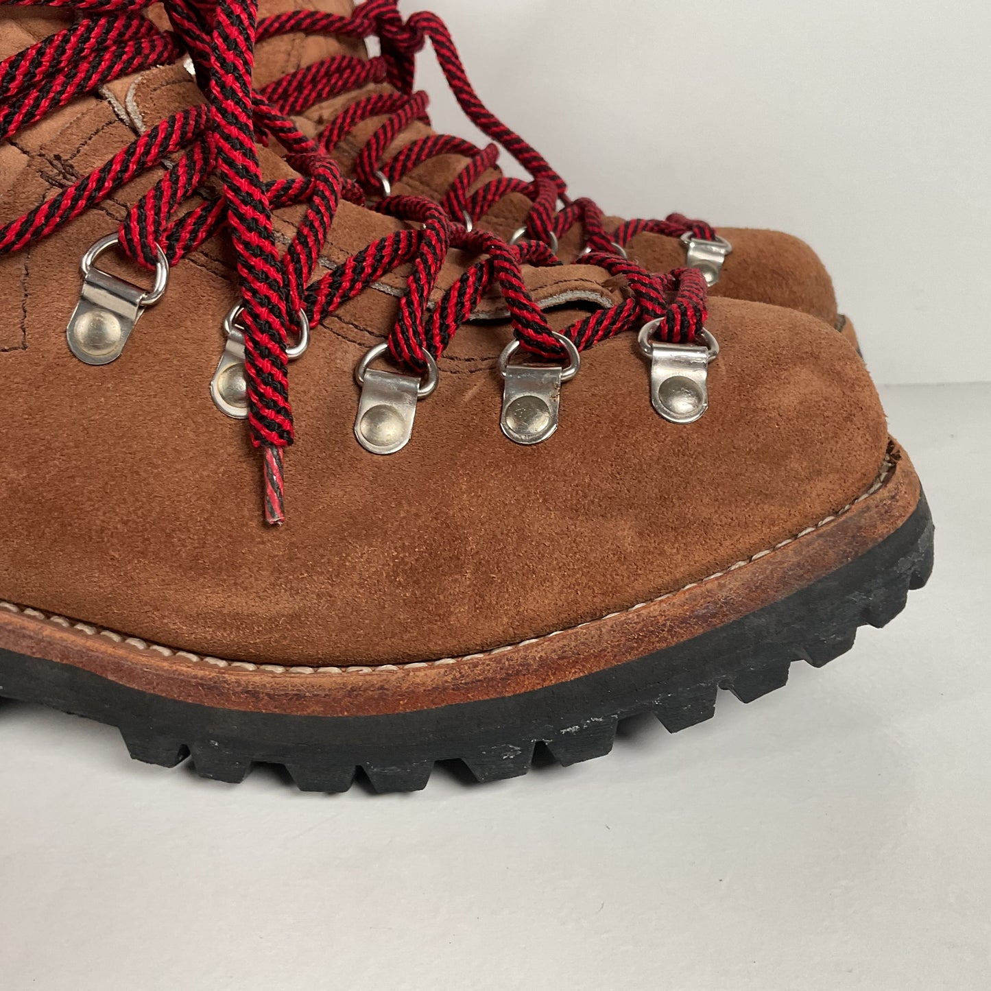 Vintage Milo Mountaineering Boots | USA Made | Rough Out | Men’s 9.5 M