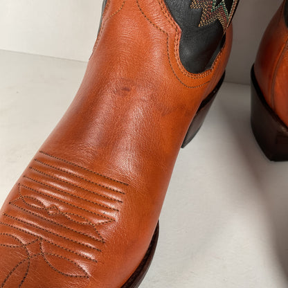 Vintage Panhandle Slim Cowgirl Boots | Sienna Brown | Women’s 8.5 B