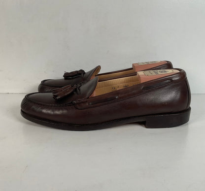 Alden Moccasin Tassel Loafer 10 D Cigar Brown