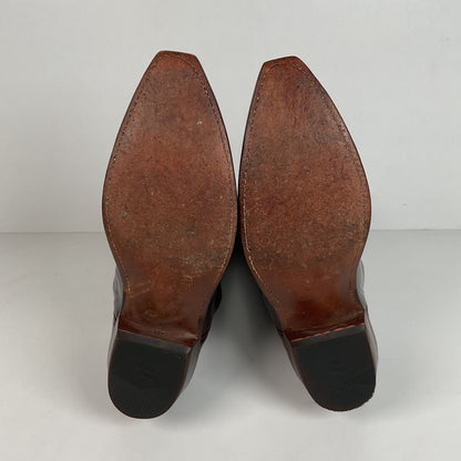 Lucchese 1883 Patent Leather Cowgirl Boots | USA Made | Women’s 6 B