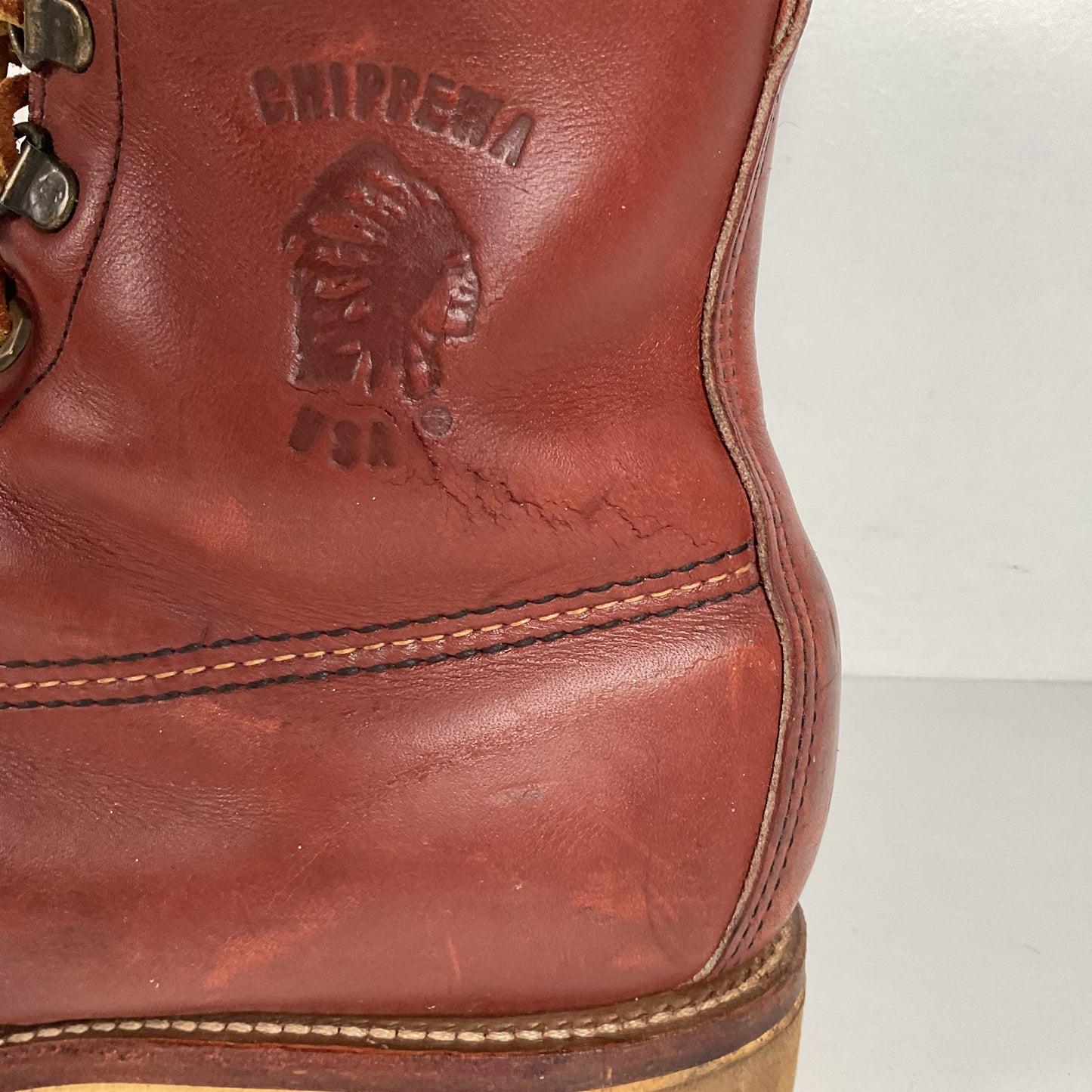 Vintage Chippewa Bird Shooter Boots | USA Made | Crepe | Soft Toe | Men’s 11 D