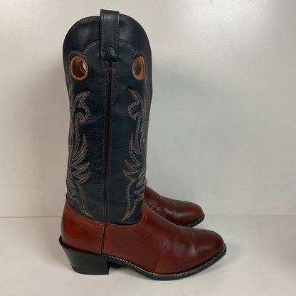Vintage Double H Buckaroo Cowboy Boots 10.5 EE Punchy