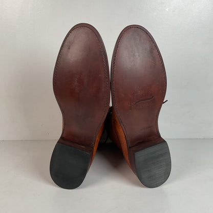 Vintage J. Chisholm Kiltie Packer Boots 10 EE USA Made
