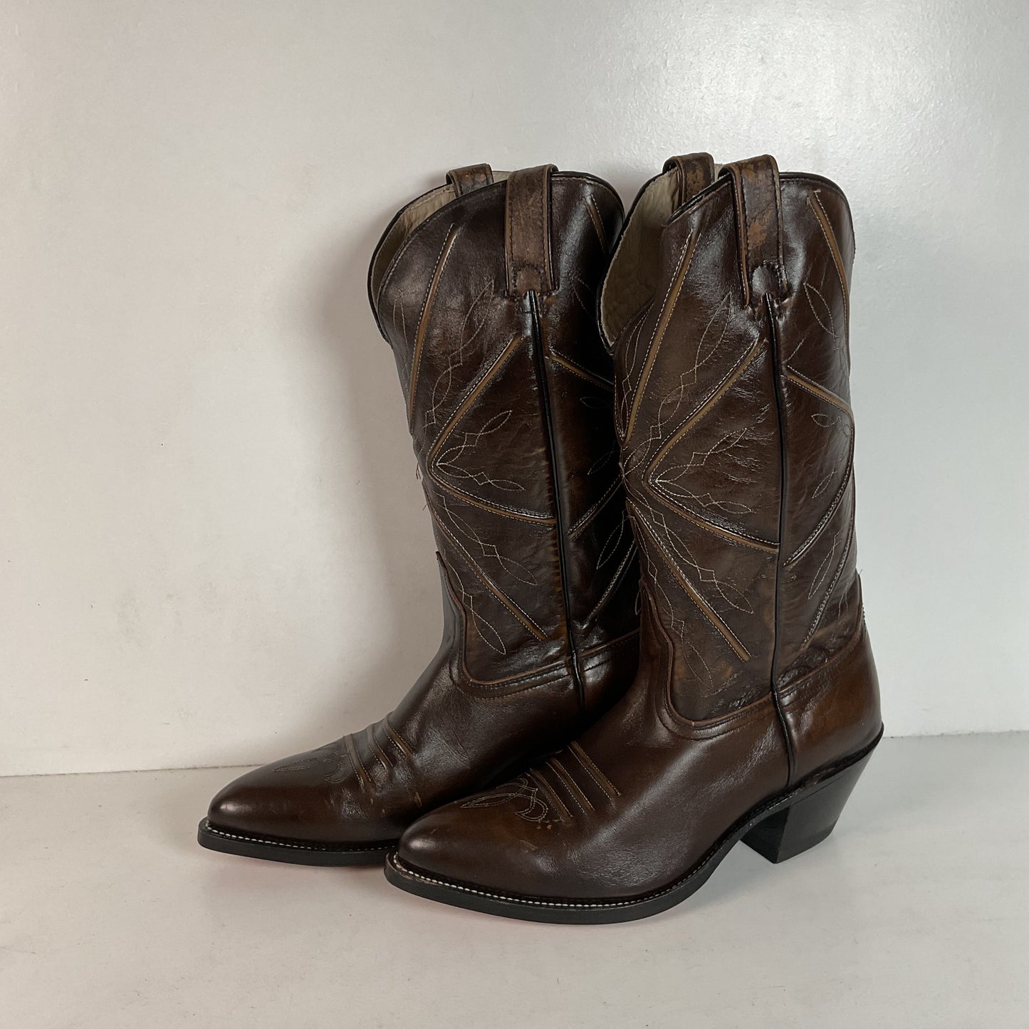 1970s Acme Cowboy Boots | Stock Show | USA Made | Men’s 9 D
