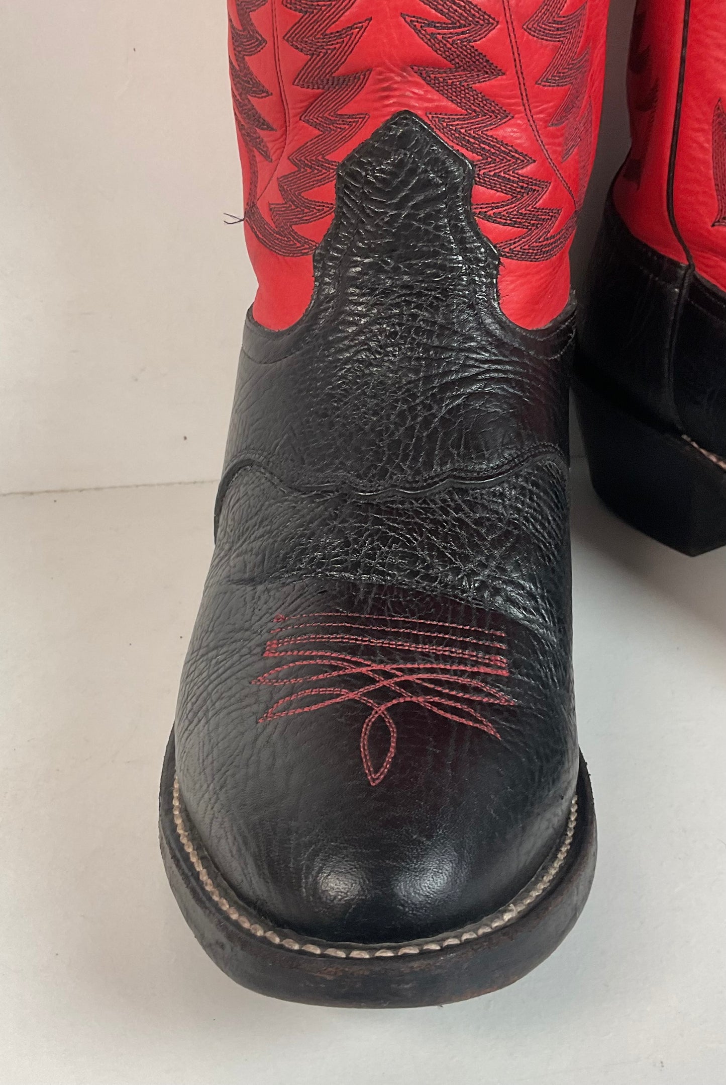 Vintage Nocona Buckaroo Cowboy Boots 12 D USA Made
