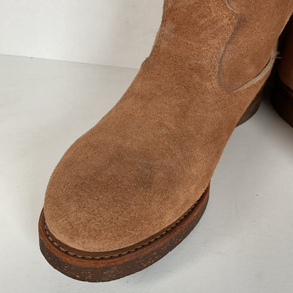 Vintage Sears Roebuck Wellington Boots | Rough Out Suede | Wearmaster | 8 D