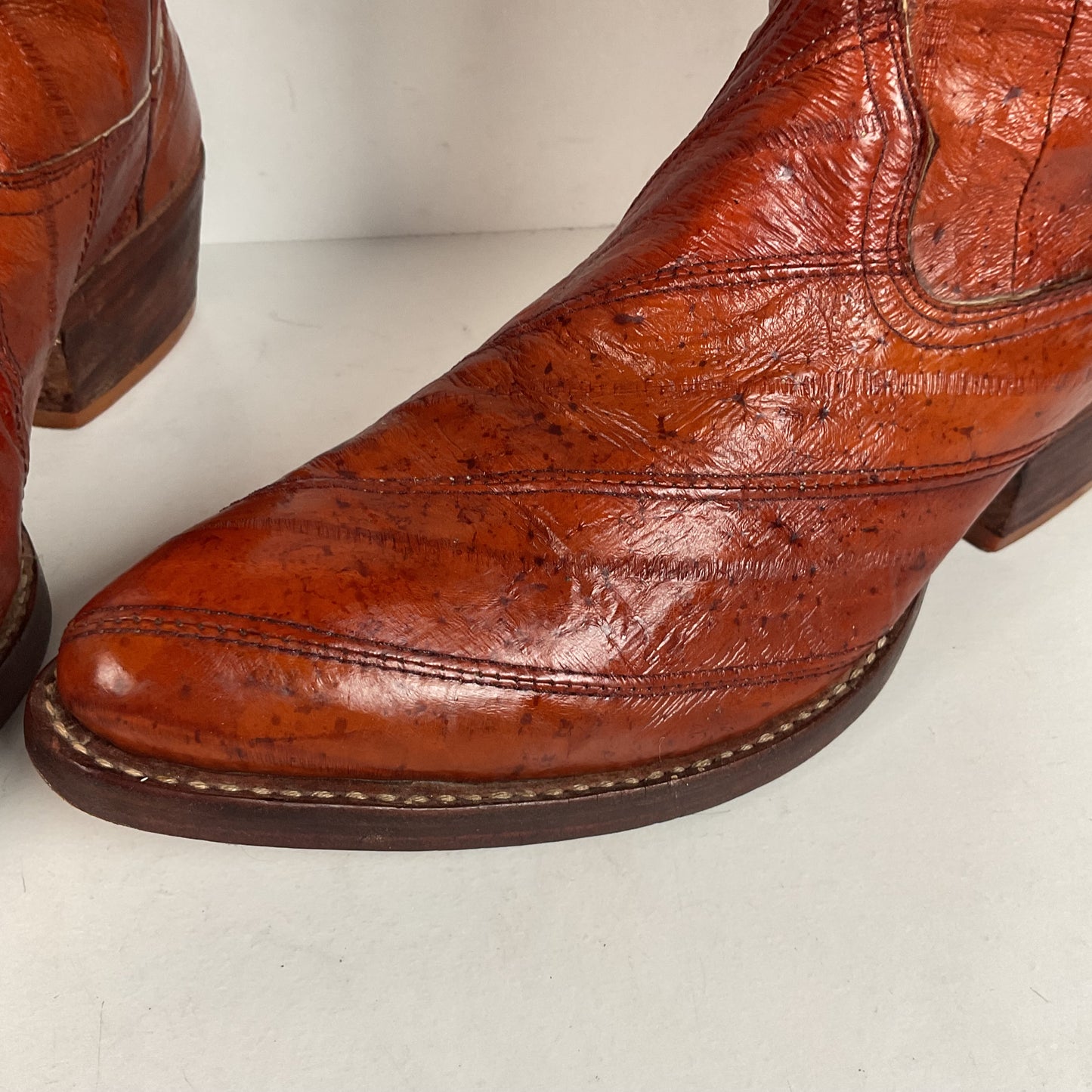 Full Eel Skin Cowboy Boots | Lee Shoes Custom | Exotic | Men’s 11