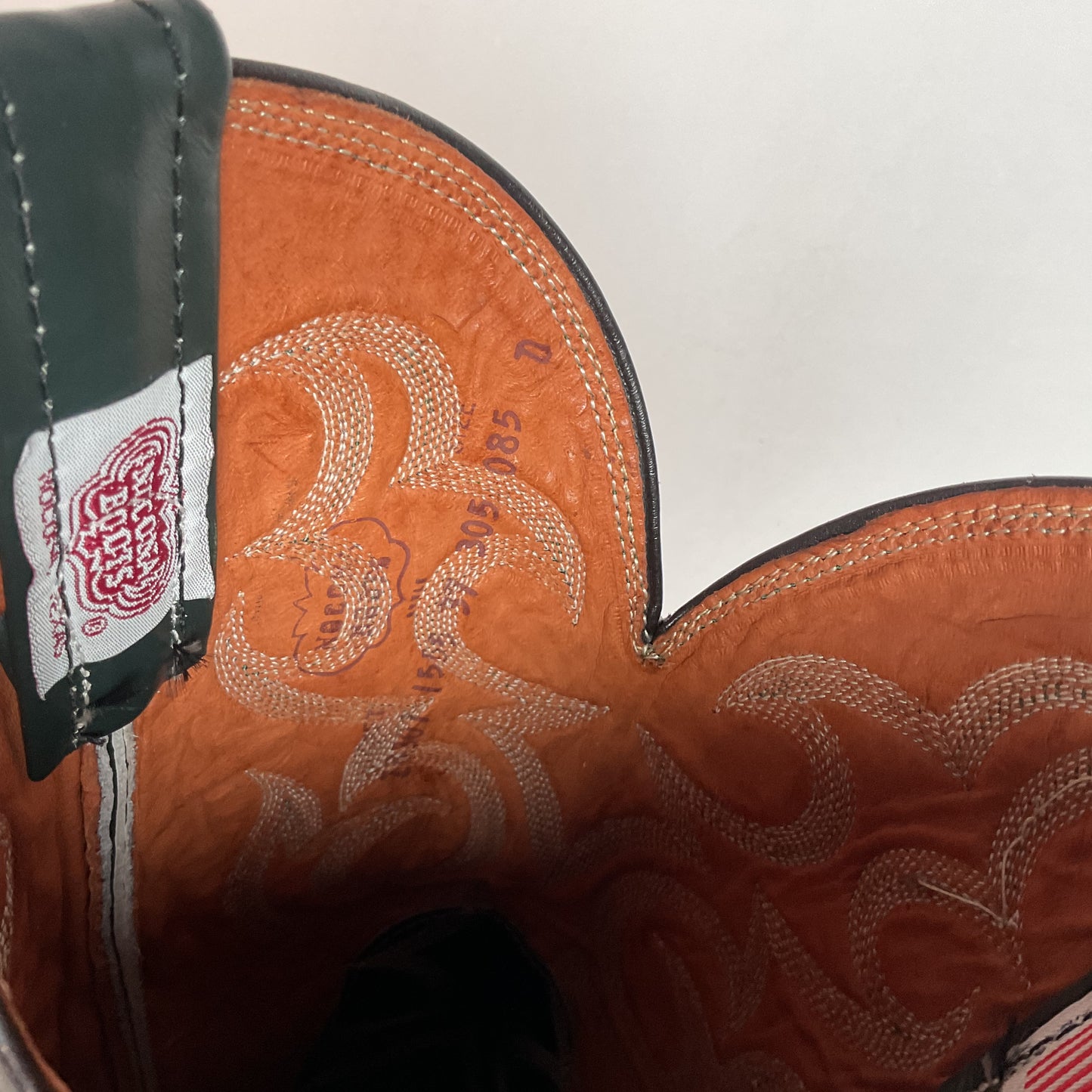 Nocona Emerald Green Teju Lizard Cowboy Boots Men’s 8.5 D | Women’s 9.5 USA Made