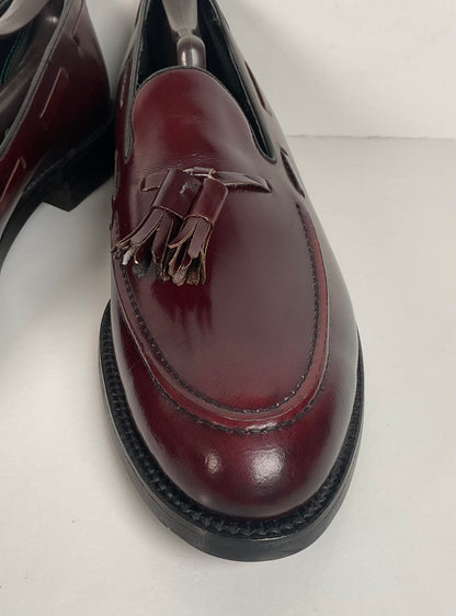 Vintage Florsheim Imperial Tassel Loafers | Tuscany Bordeaux | Men’s 10.5 AA