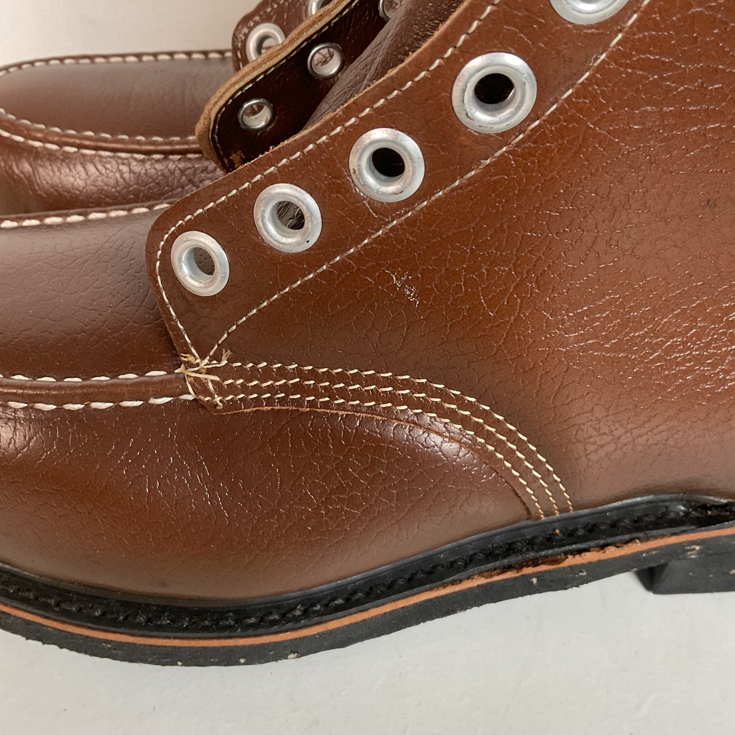 Vintage Thom Mcan Moc Toe Boots | Insulated | Safety Toe | 1960s | Men’s 9 E