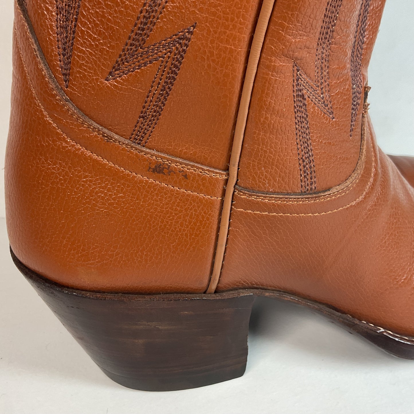 Jack Rowin Custom Cowboy Boots Men’s 9.5 Tall Stove Top Buckaroo