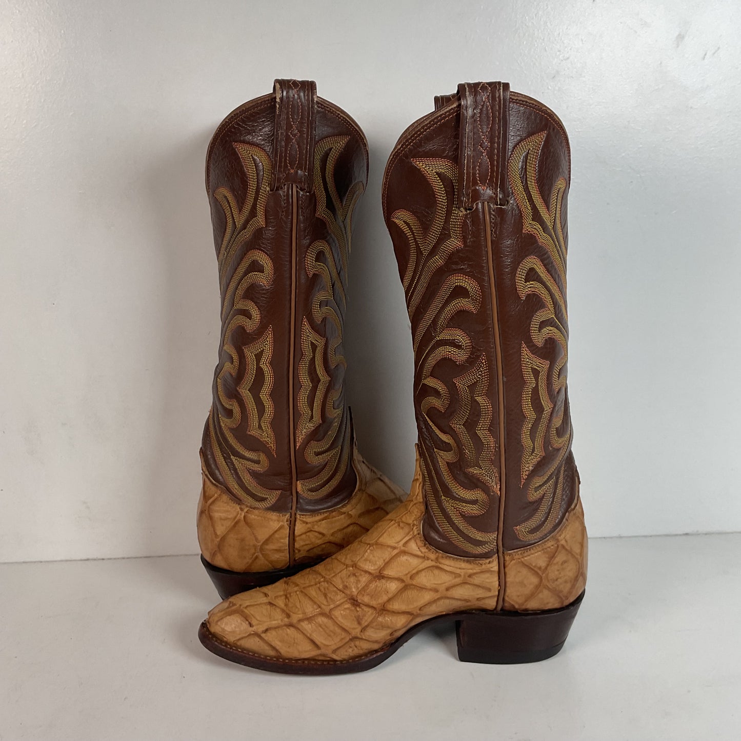 Vintage Tony Lama El Rey Anteater Boots — Men’s 5 | Women’s 6