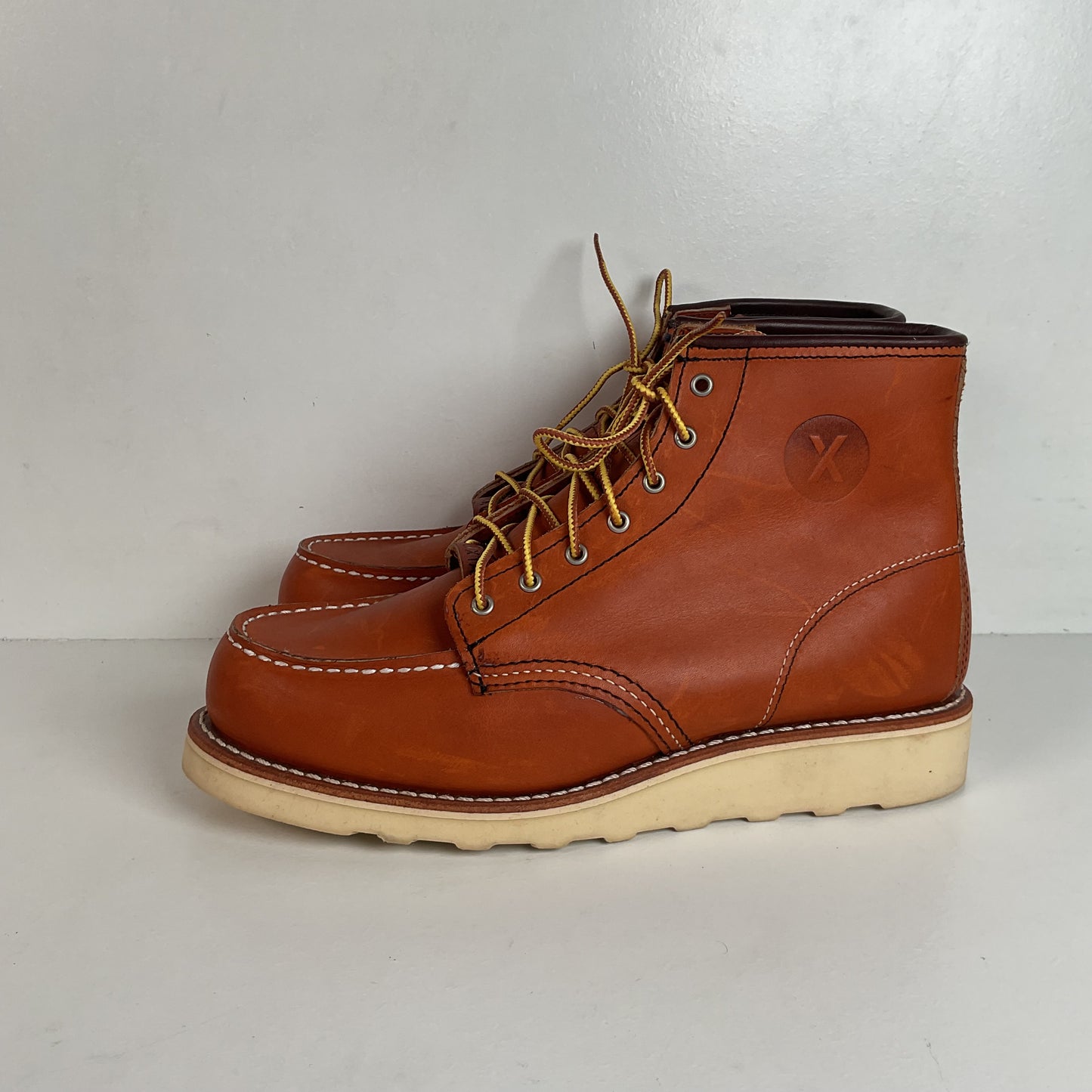 JXTA X Red Wing Heritage Classic Moc Toe Boots 9 B Oro Legacy Limited Edition