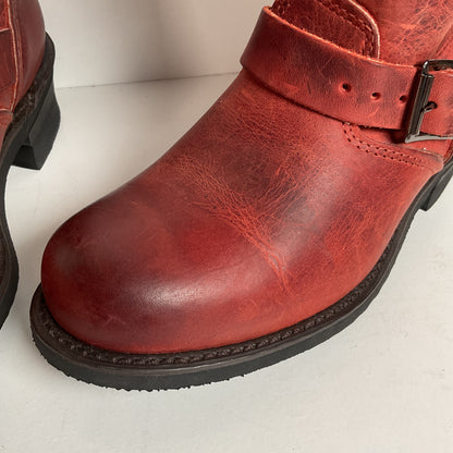 Frye 8 R Engineer Boots | USA Made | Retired Redwood | Women’s 7.5 M