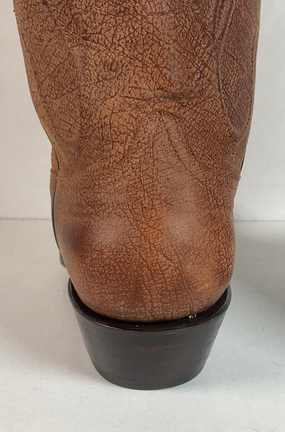 Black Jack Kangaroo Cowboy Boots — Exotic — Men’s 8 D