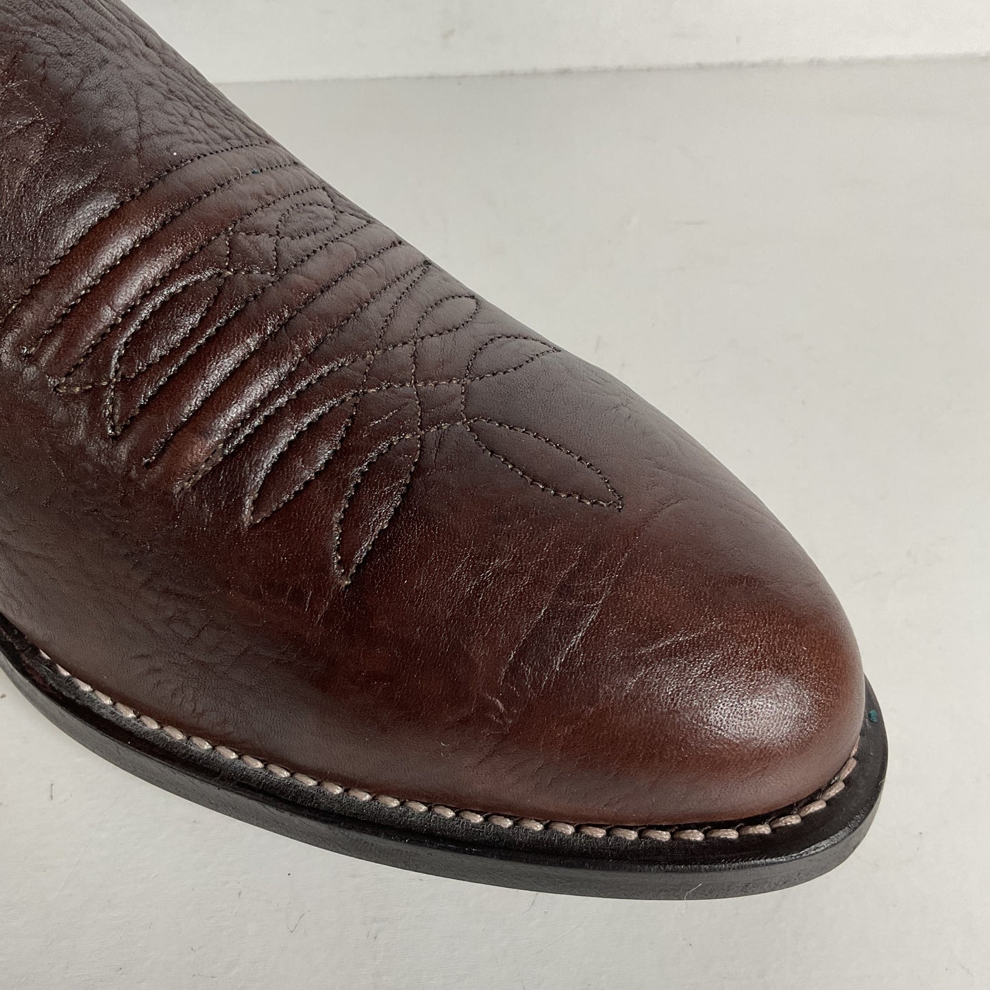 Vintage Nocona Bull Shoulder Cowboy Boots | USA Made | Men’s 10 EE