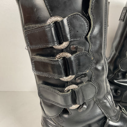 Underground England Gladiator Boots | Quintuple Buckle | UK 10 | US 11