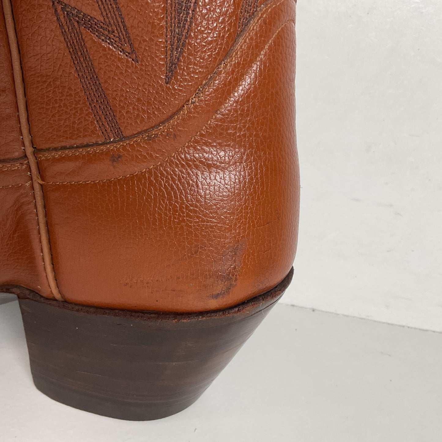 Jack Rowin Custom Cowboy Boots Men’s 9.5 Tall Stove Top Buckaroo