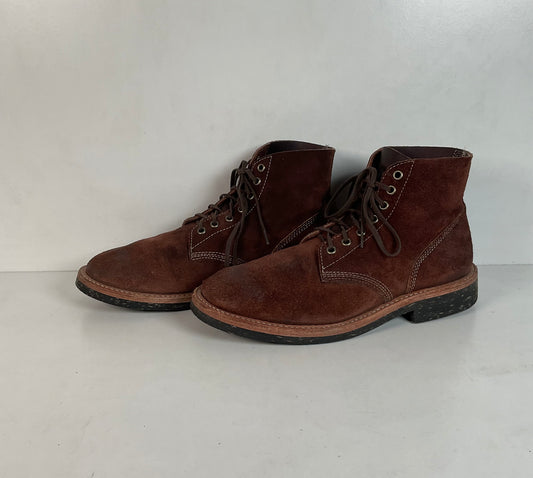 Oak Street Rough Out Suede Trench Boot 8.5 Dr. Sole Original