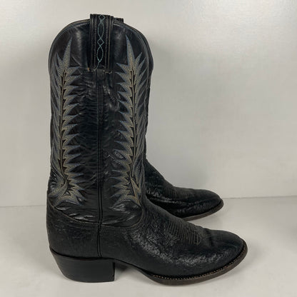 Vintage Tony Lama Cowboy Boots | Nocona Belt | Safari | Gold Label | Men’s 10 D