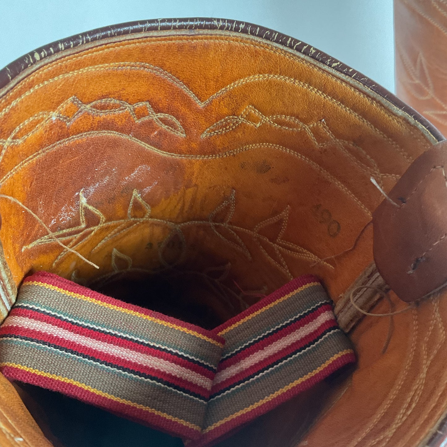 Vintage Tony Lama Tall Top Cowboy Boots | Gold Label | Tall Top | Men’s 9 D