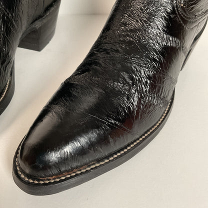Vintage Nocona Full Eel Skin Cowboy Boots | Exotic | Men’s 6.5 | Women’s 7.5