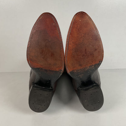 Vintage Tony Lama Buffalo Calf Cowboy Boots | 1960s-1970s | Narrow | Men’s 11 B