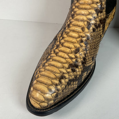 Vintage Bull Rider Python Cowboy Boots | Snakeskin | Men’s 10.5 E