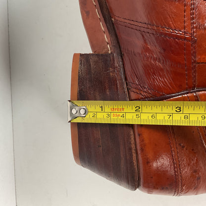 Full Eel Skin Cowboy Boots | Lee Shoes Custom | Exotic | Men’s 11