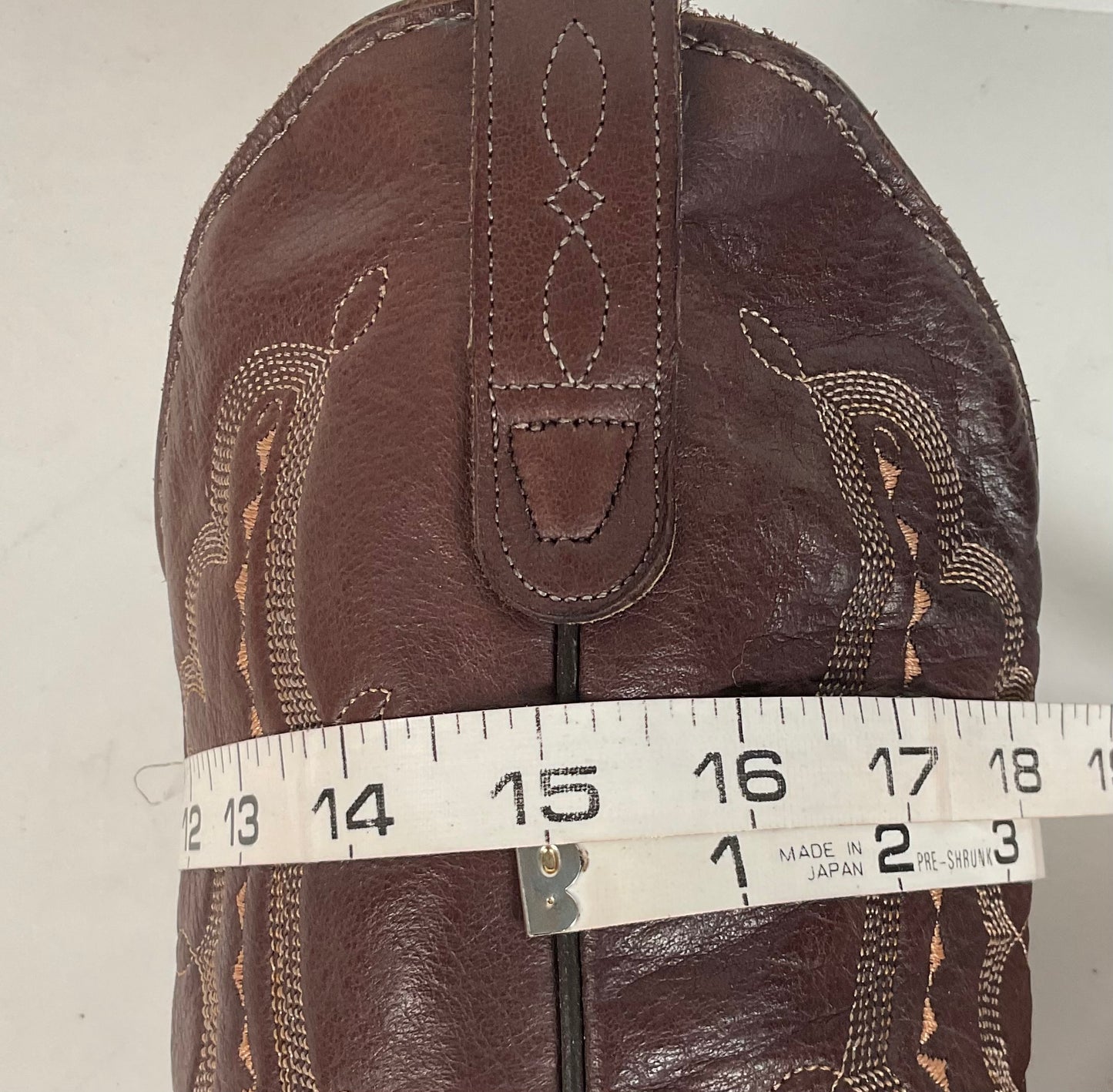 J. Chisholm Full Ostrich Quill Roper Boots | Exotic | USA Made | Men’s 10 D