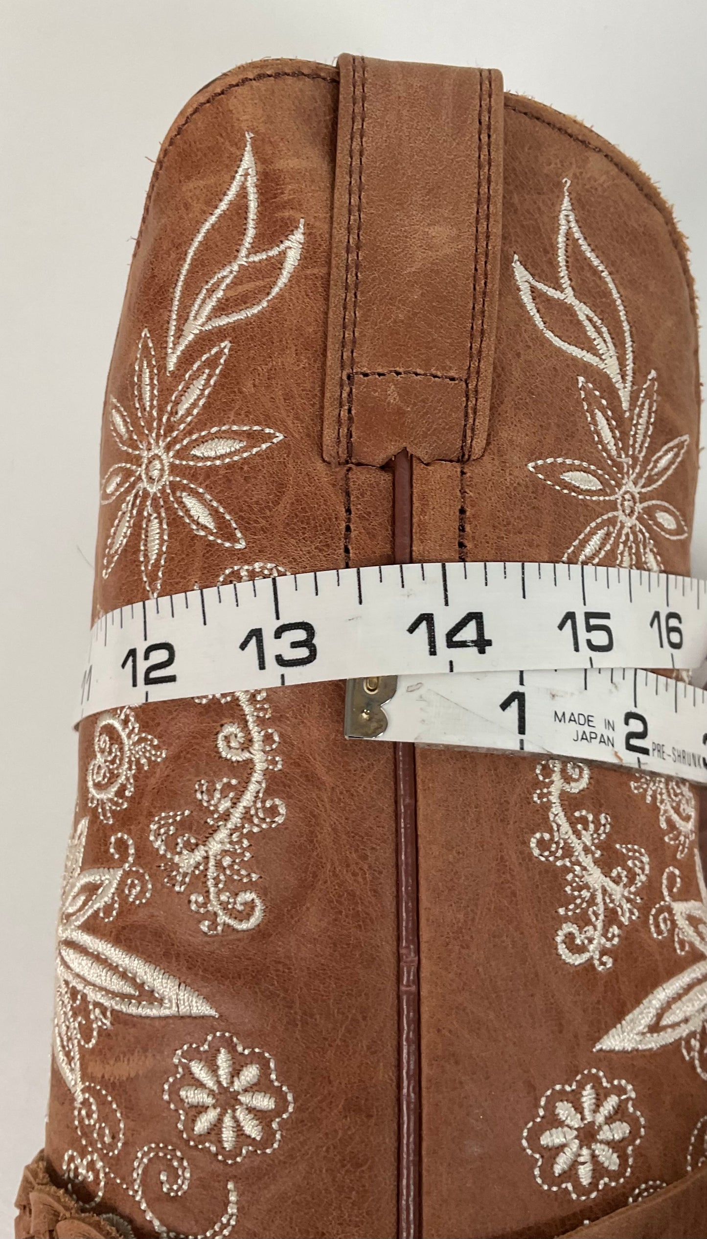 Shyanne Wildflower Cowgirl Boots 8 M Harness