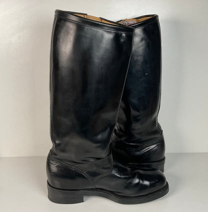 Chippewa Engineer Boots | Safety Toe | Distressed | USA Made | Men’s 13 EE