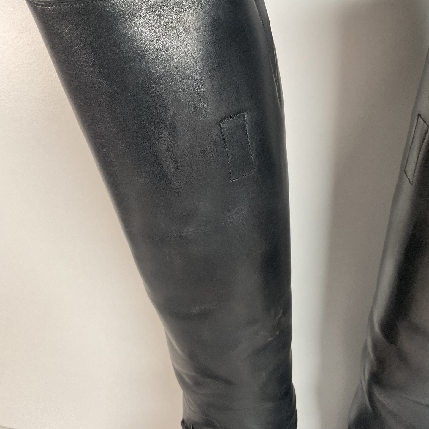 Der Dau Equestrian Riding Boots | Polo | Black Calf | Custom Made | Women’s 8.5