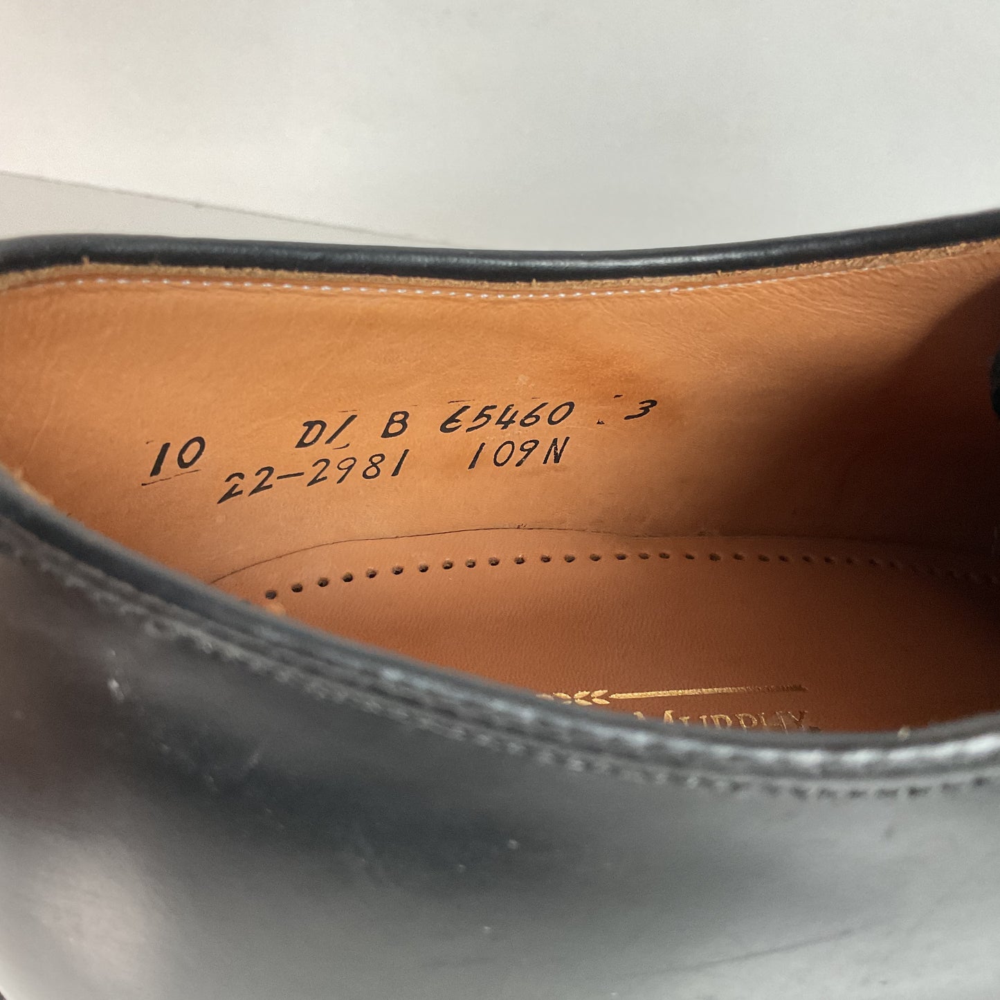 Vintage Johnston Murphy Optima Oxford Shoes | Cap Toe | USA Made | Men’s 10 D