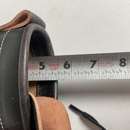 Flame Panda Cap Toe Boots | Lace Up | Custom | Men’s 9.5