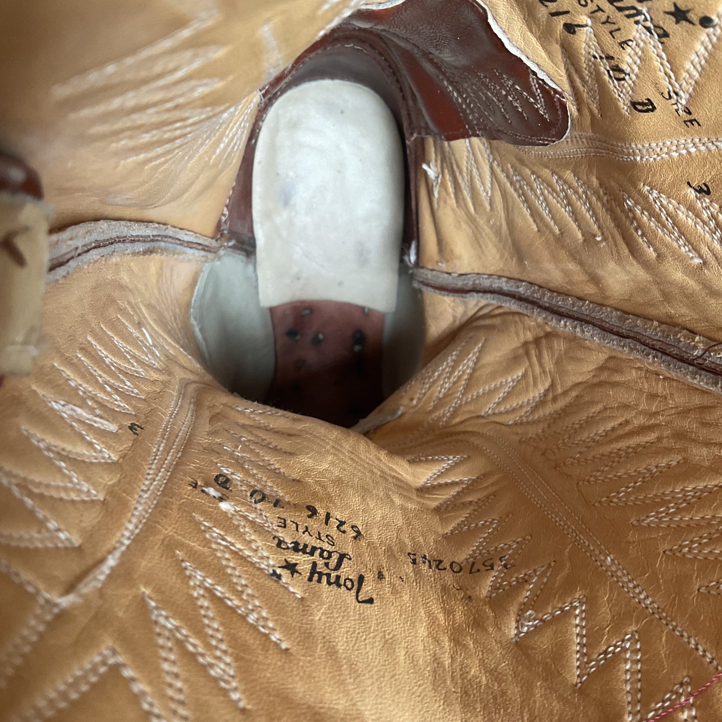 Vintage Tony Lama Urban Cowboy Boots | Teju Lizard Wingtip | Gold Label | 10 D