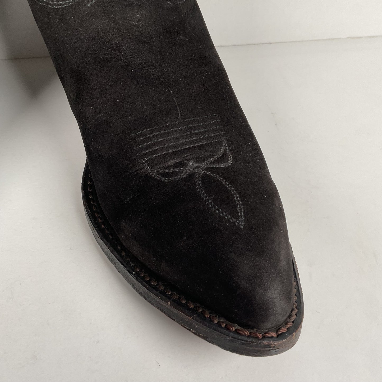 Stewart Handmade Cowboy Boots | Custom | Nubuck Suede | Men’s 9 D