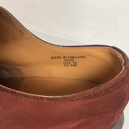 Vintage Dr. Martens Monk Strap Loafers | Suede | Brown | 10 UK | 11 US