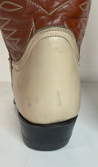 Vintage Tony Lama Urban Cowgirl Boots Men’s 6.5 | Women’s 7.5 Gold Label