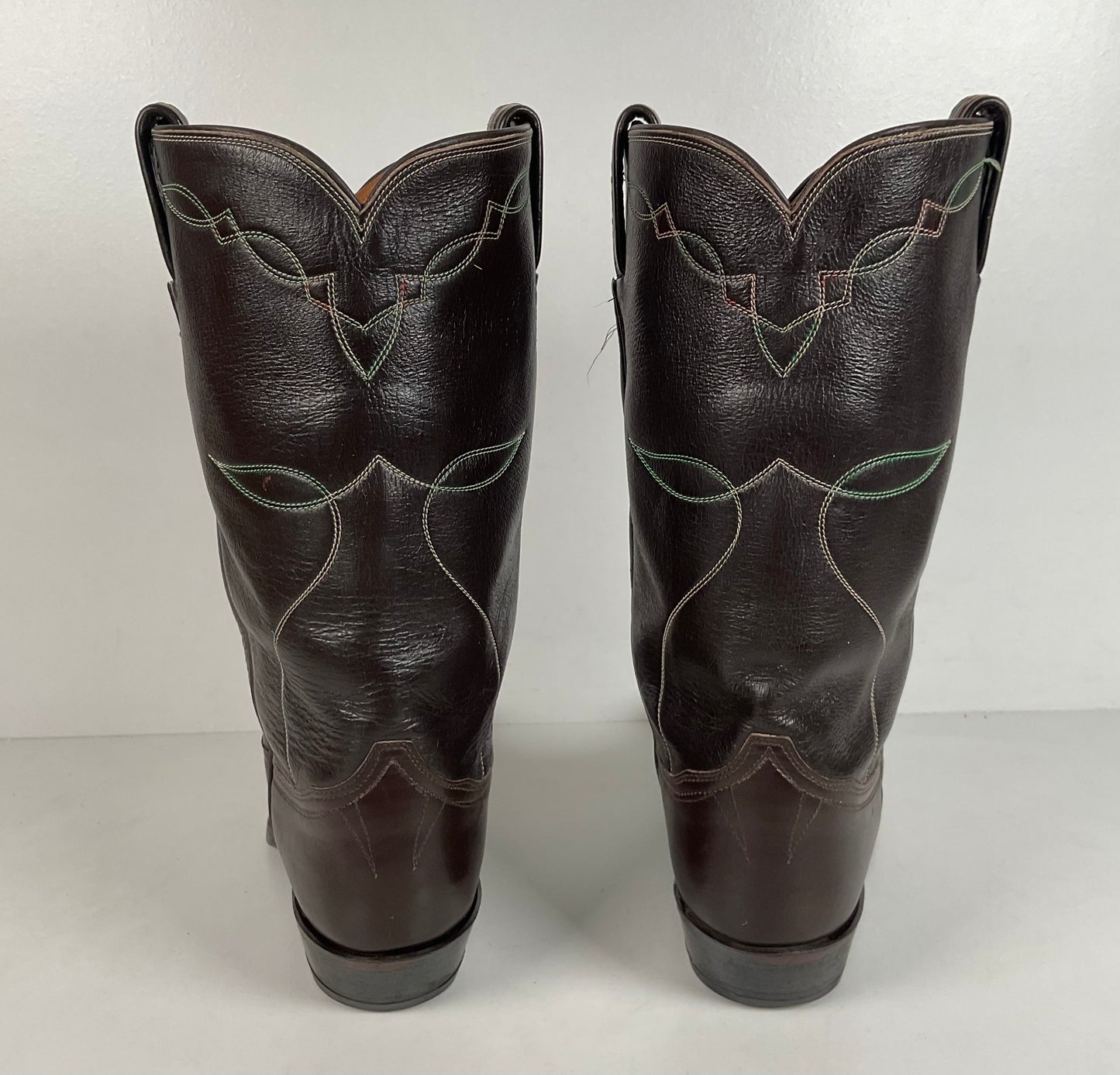 Vintage Tony Lama Buffalo Calf Cowboy Boots | 1960s-1970s | Narrow | Men’s 11 B