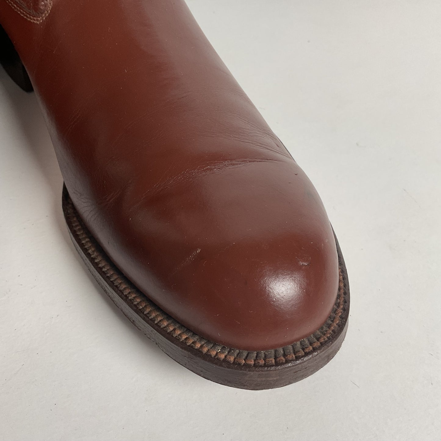 Vintage Jarman Cloth Pull Military Style Boots 11 Narrow 1940s