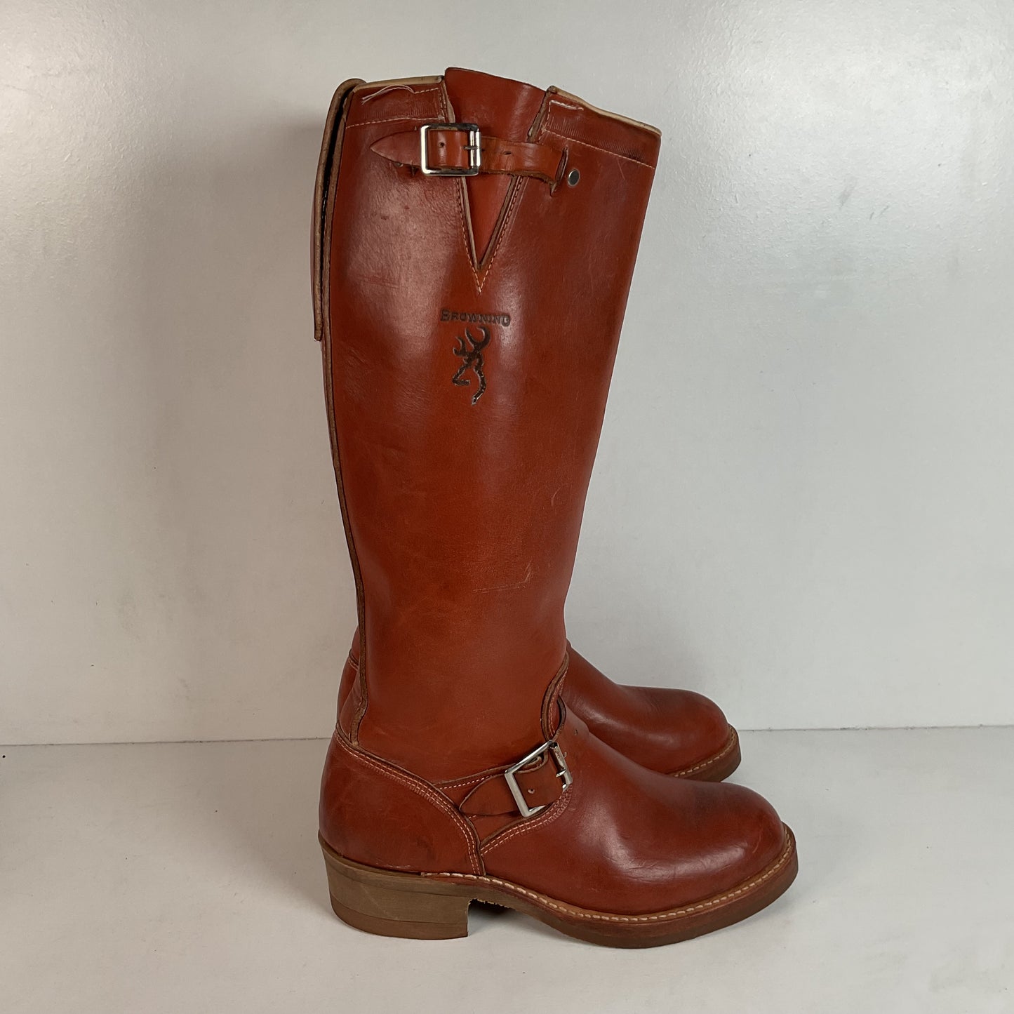 Vintage Browning Snake-Proof Engineer Boots | USA Made | Men’s 7 D
