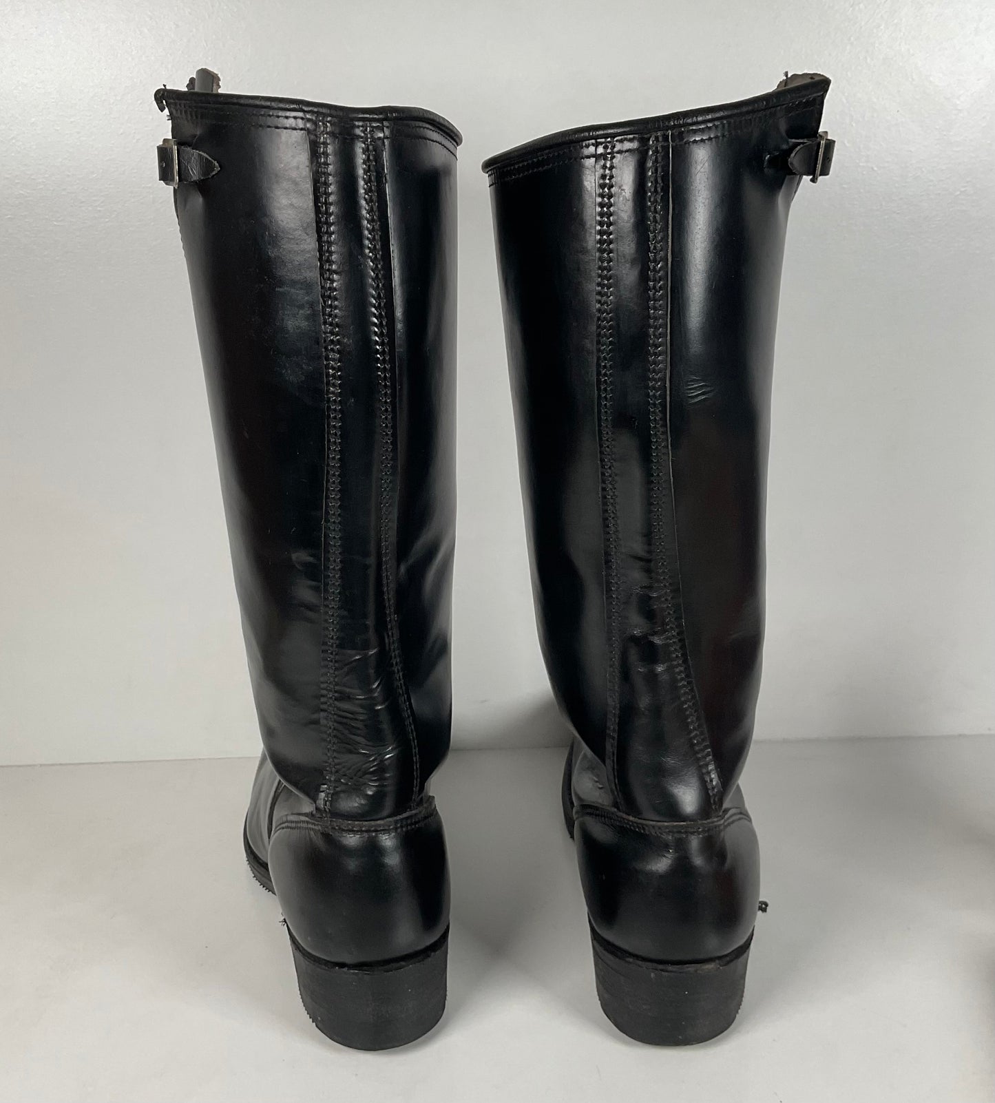 Vintage Harley Davidson Tall Patrol Boots | Glossy | Engineer | Men’s 11