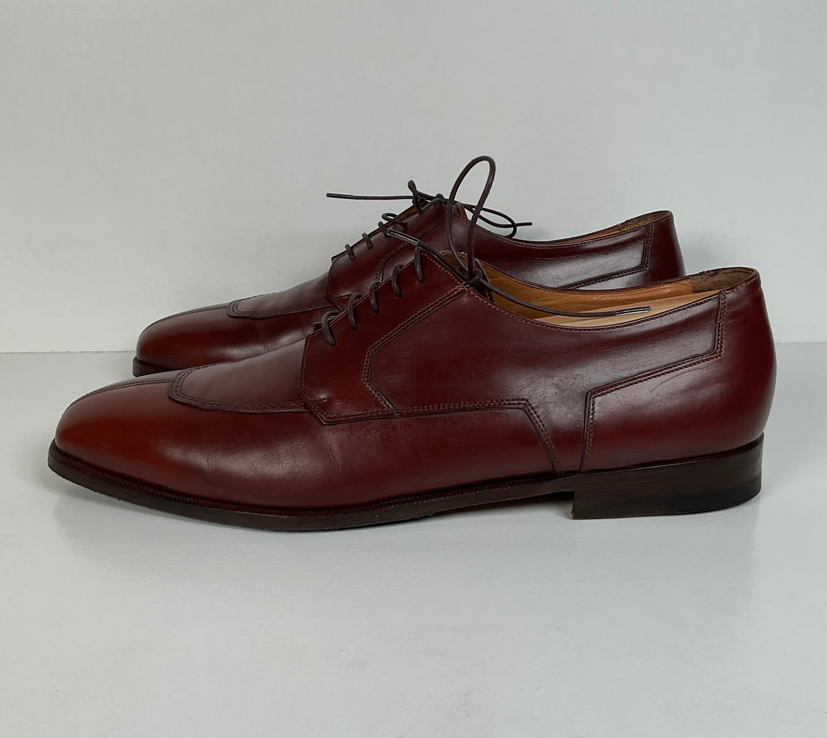 Santoni Classico | Split Toe Derby Shoes | Men’s 11.5 D
