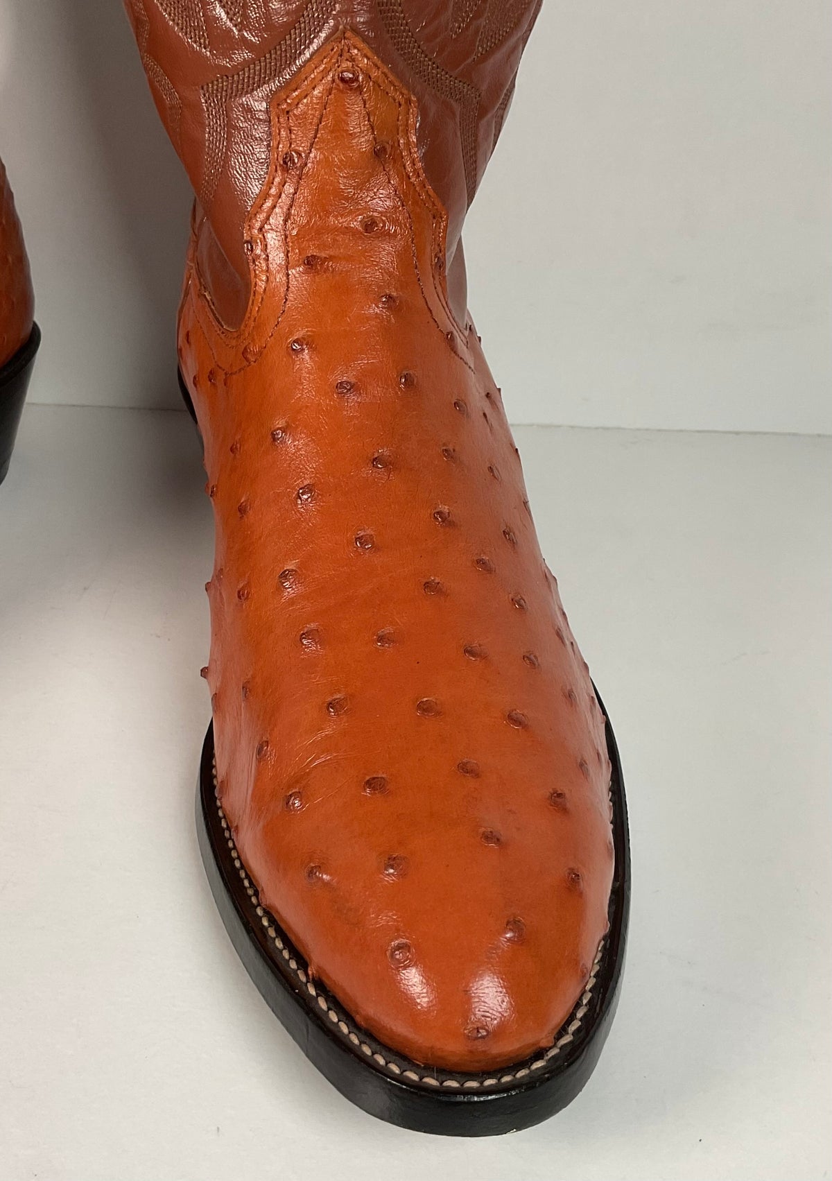 Vintage Nocona Full Quill Ostrich | Exotic | USA Made | Men’s 9 D