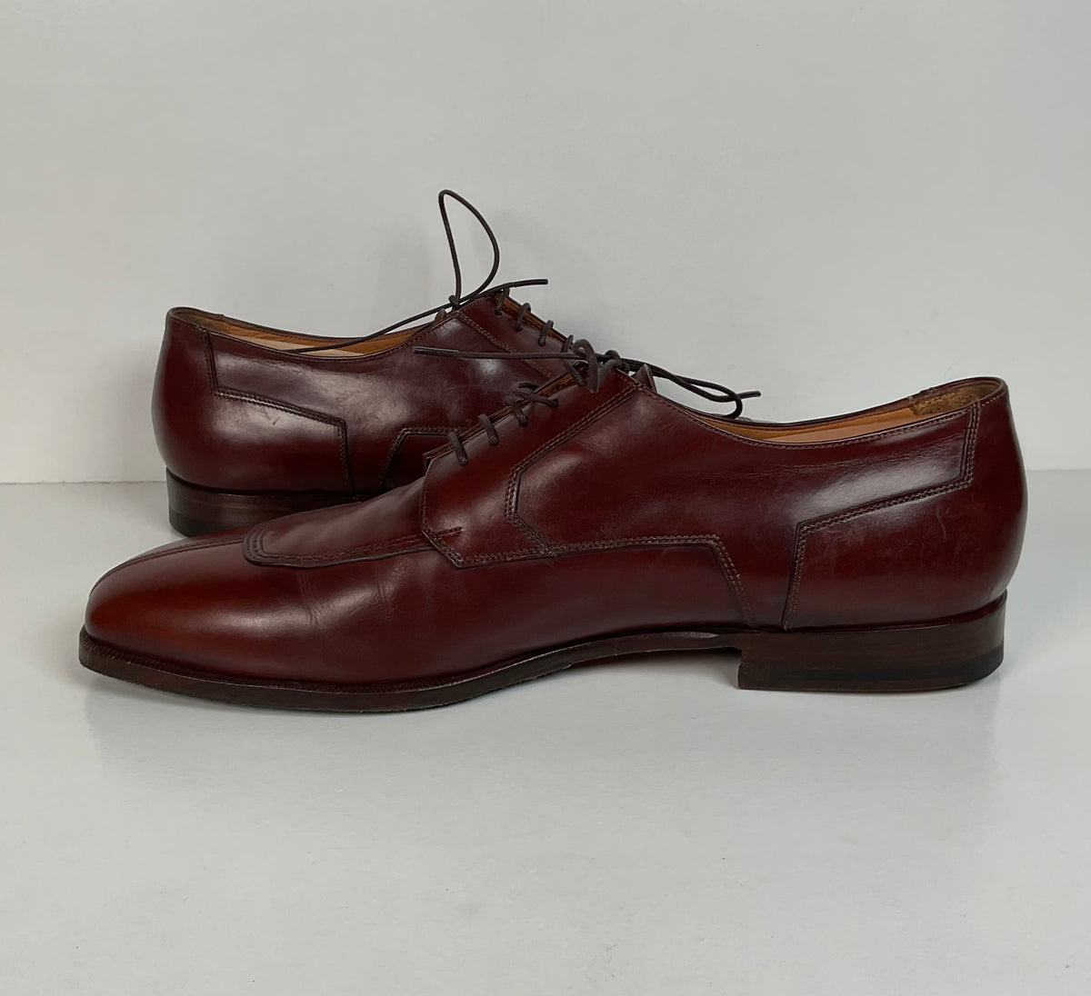Santoni Classico | Split Toe Derby Shoes | Men’s 11.5 D