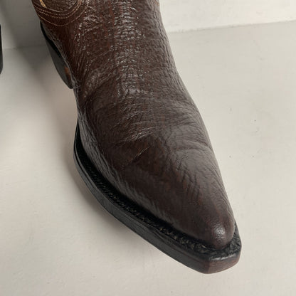 Vintage Acme Cowboy Boots | 1960s | Brown | Narrow | Men’s 8 | Women’s 9