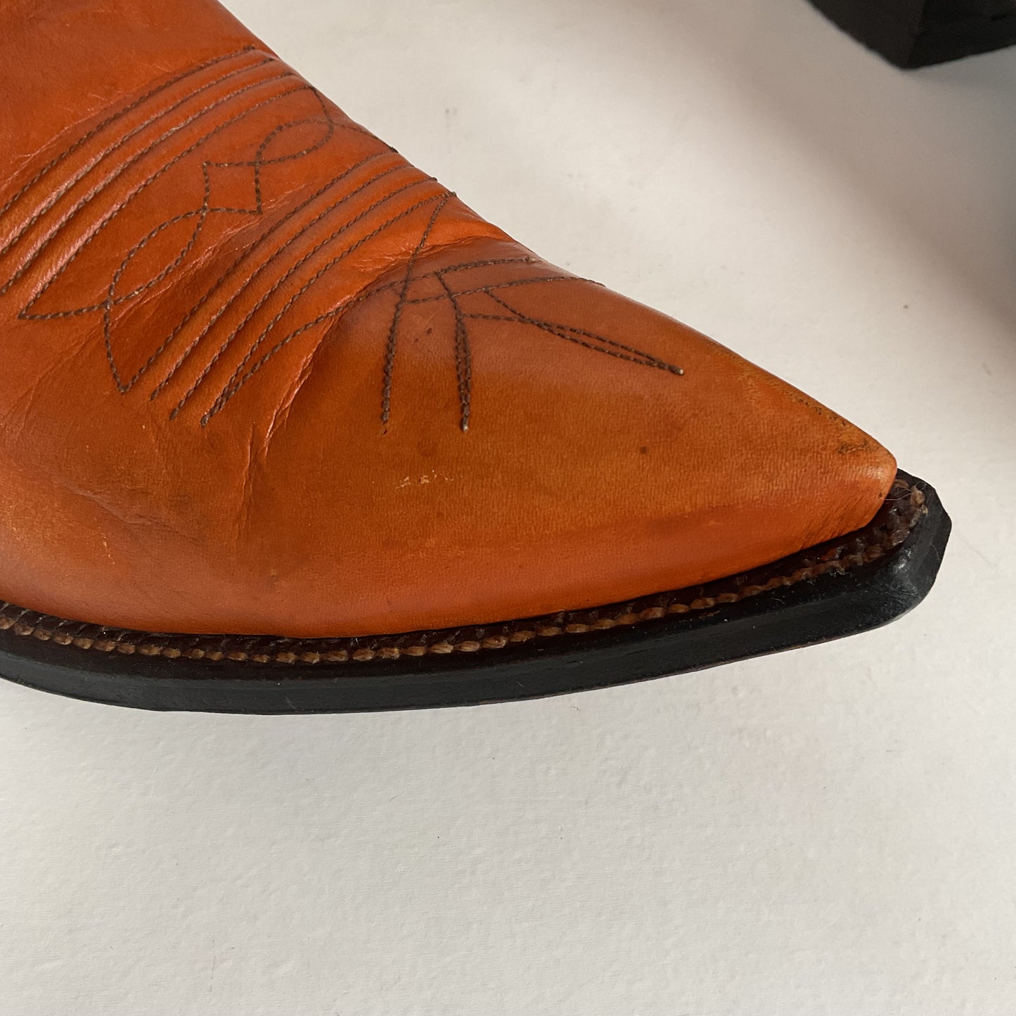 Vintage Tony Lama Cowboy Boots | X Toe | 1950s | Men’s 7.5 D