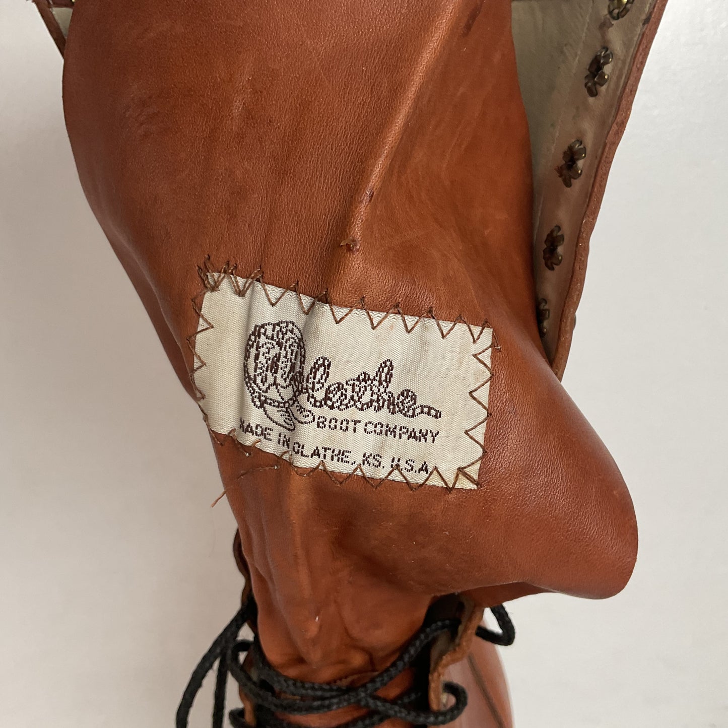 Vintage Olathe Western Packer Boots | USA Made | Men’s 9.5 D